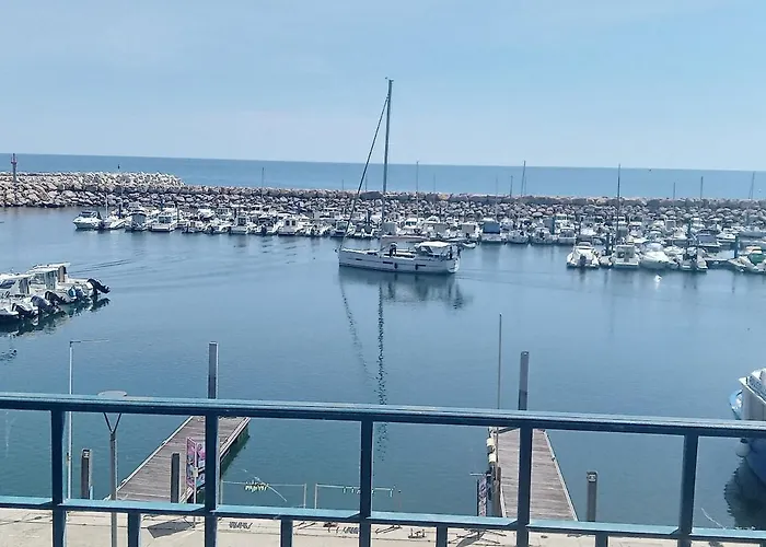 Vue Magique Pleine Mer, Port, Cap Bear, Racou, Climatise *