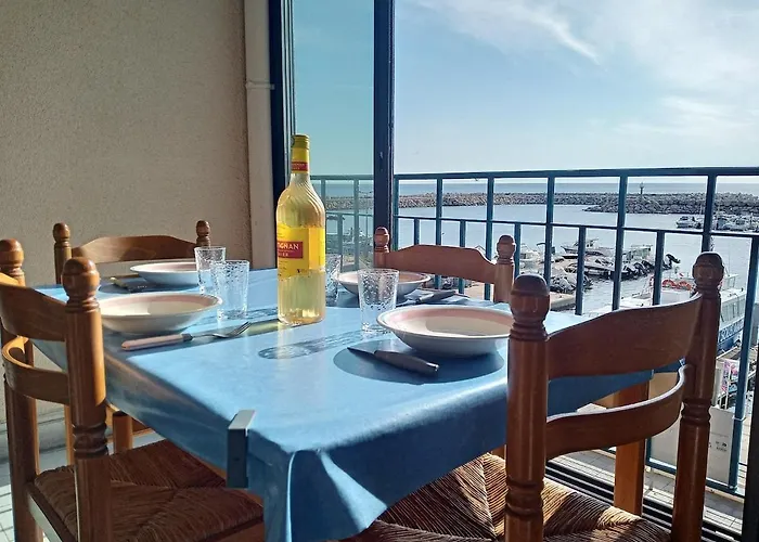 Vue Magique Pleine Mer, Port, Cap Bear, Racou, Climatise Apartman