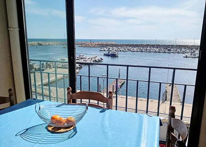 Vue Magique Pleine Mer, Port, Cap Bear, Racou, Climatise Apartman