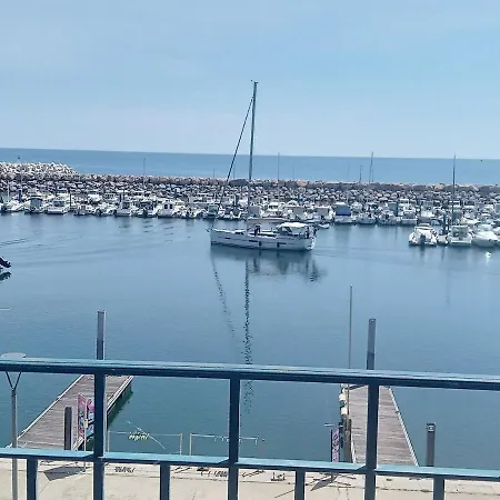 Vue Magique Pleine Mer, Port, Cap Bear, Racou, Climatise *