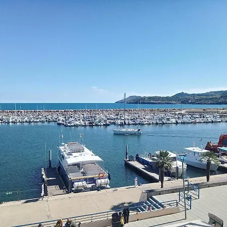Vue Magique Pleine Mer, Port, Cap Bear, Racou, Climatise Apartmán *