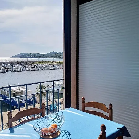 Vue Magique Pleine Mer, Port, Cap Bear, Racou, Climatise Appartamento