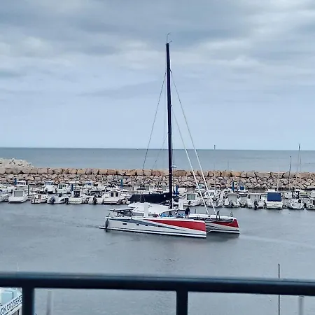 Vue Magique Pleine Mer, Port, Cap Bear, Racou, Climatise Appartamento *