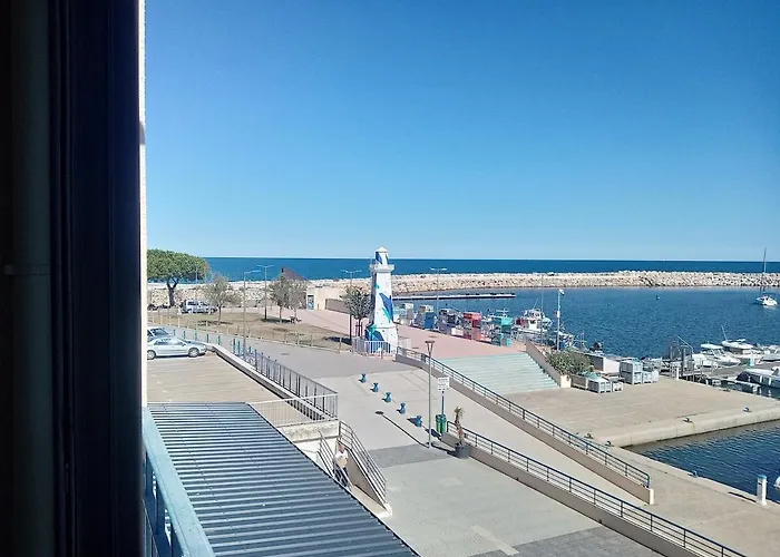 Vue Magique Pleine Mer, Port, Cap Bear, Racou, Climatise Apartman *