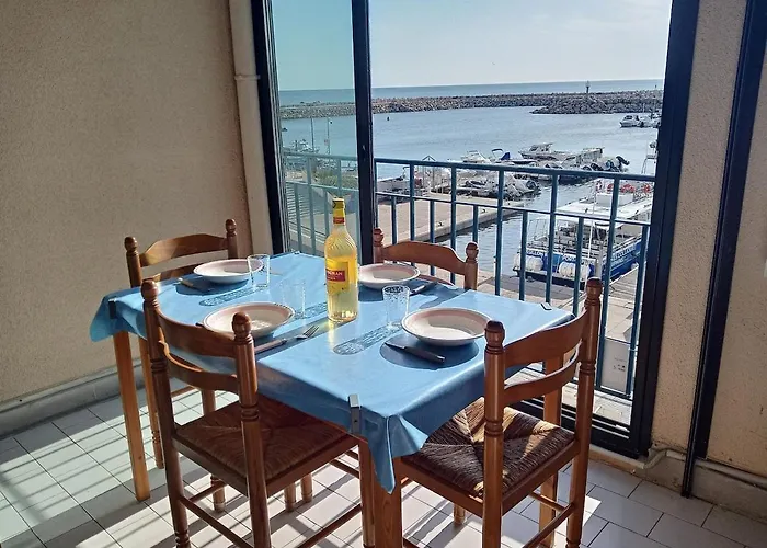 Apartman Vue Magique Pleine Mer, Port, Cap Bear, Racou, Climatise